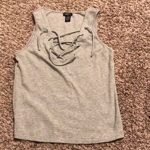 Gray tank top
